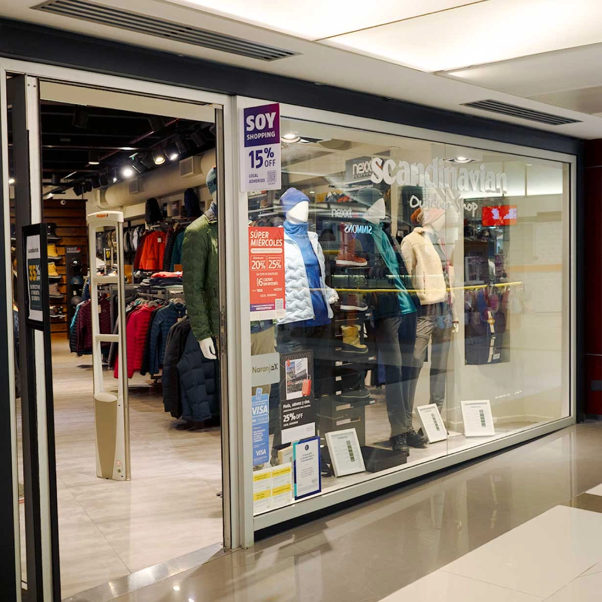 Centro comercialRecoleta Urban Mall marcas