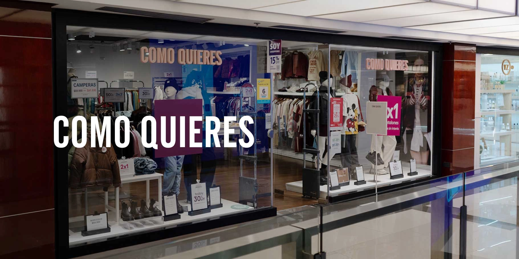 Como Quieres Recoleta Urban Mall Shopping