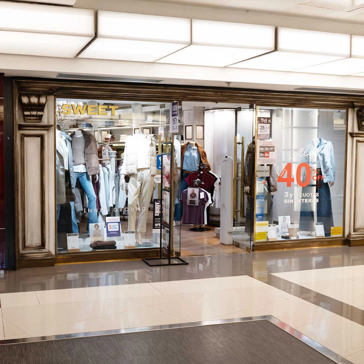 Centro comercialRecoleta Urban Mall marcas